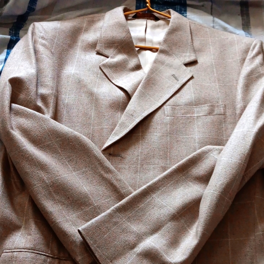 Man sport long coat